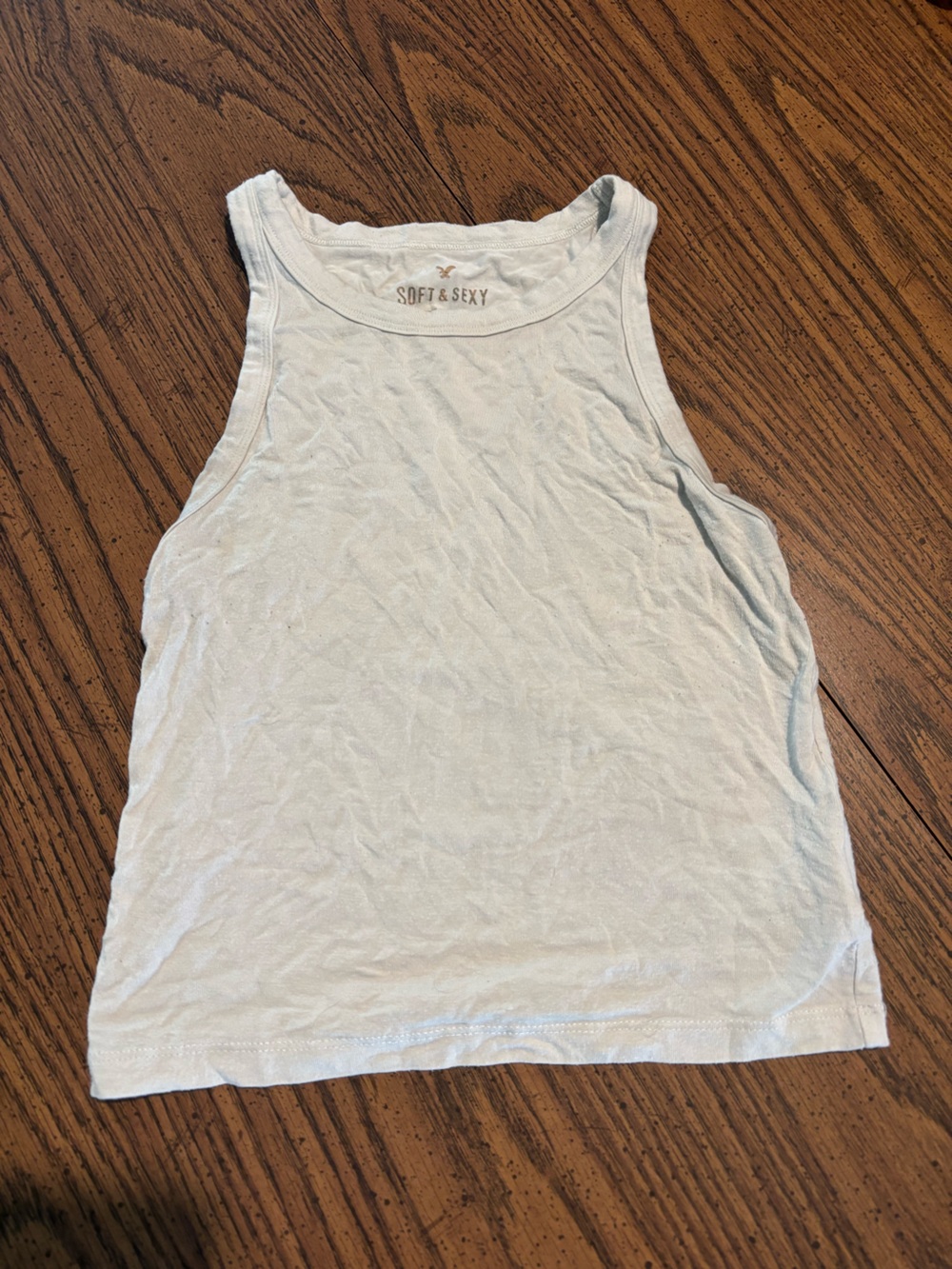 American Eagle Outfitters White Tank Top